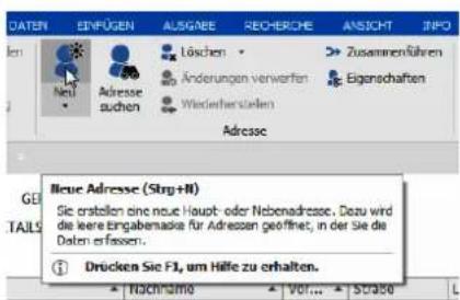 COBRA Adress PLUS 2017 - Übersicht - 5