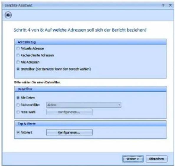 COBRA Adress PLUS 2017 - Der Berichtsassistent - 3