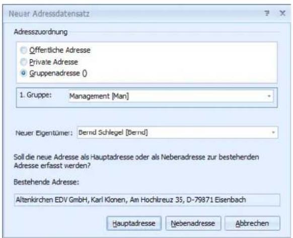 COBRA Adress PLUS 2017 - Eine neue Adresse erfassen - 2