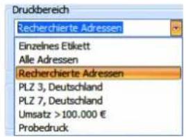COBRA Adress PLUS 2017 - Etiketten, Karteikarten und Adresslisten - 2