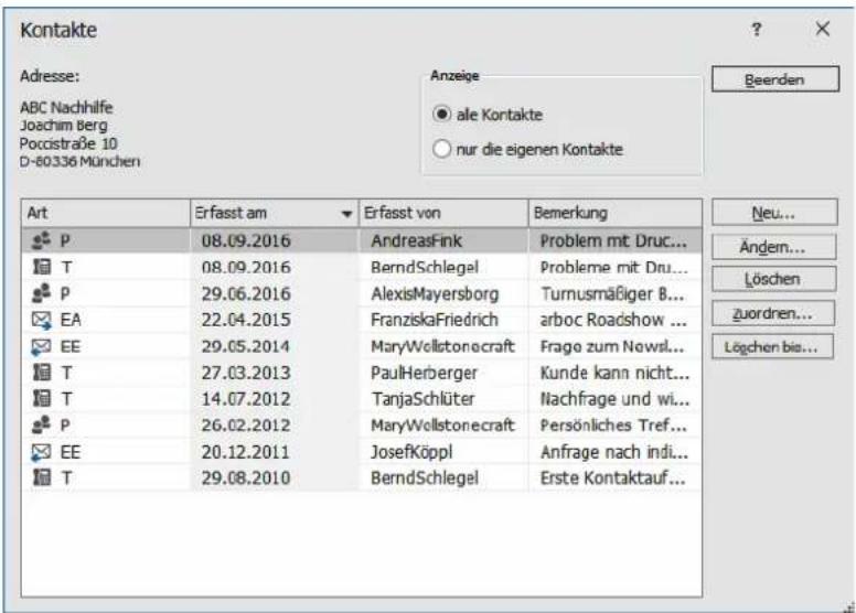 COBRA Adress PLUS 2017 - Kontaktliste - 1