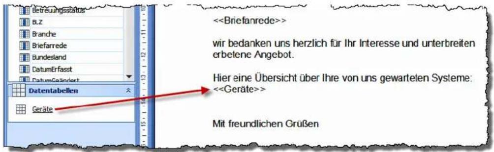 COBRA Adress PLUS 2017 - Feldinhalte aus der Datenbank einfügen - 13