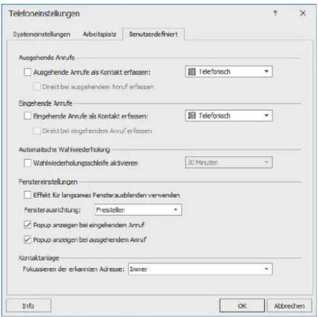 COBRA Adress PLUS 2017 - Benutzereinstellungen - 1