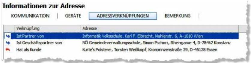 COBRA Adress PLUS 2017 - Adressen verknüpfen - 2