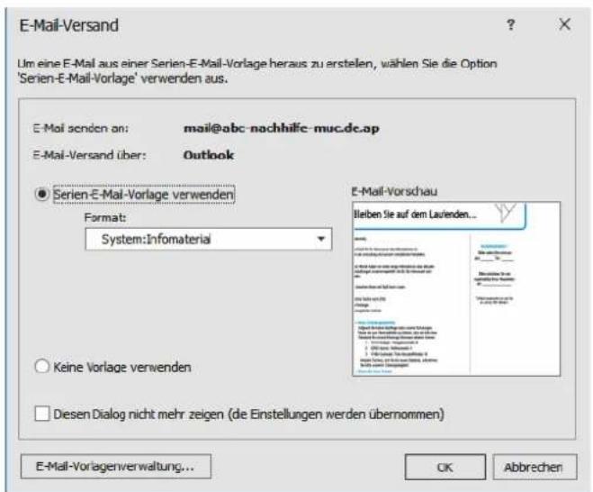 COBRA Adress PLUS 2017 - E-Mail-Feld - 1
