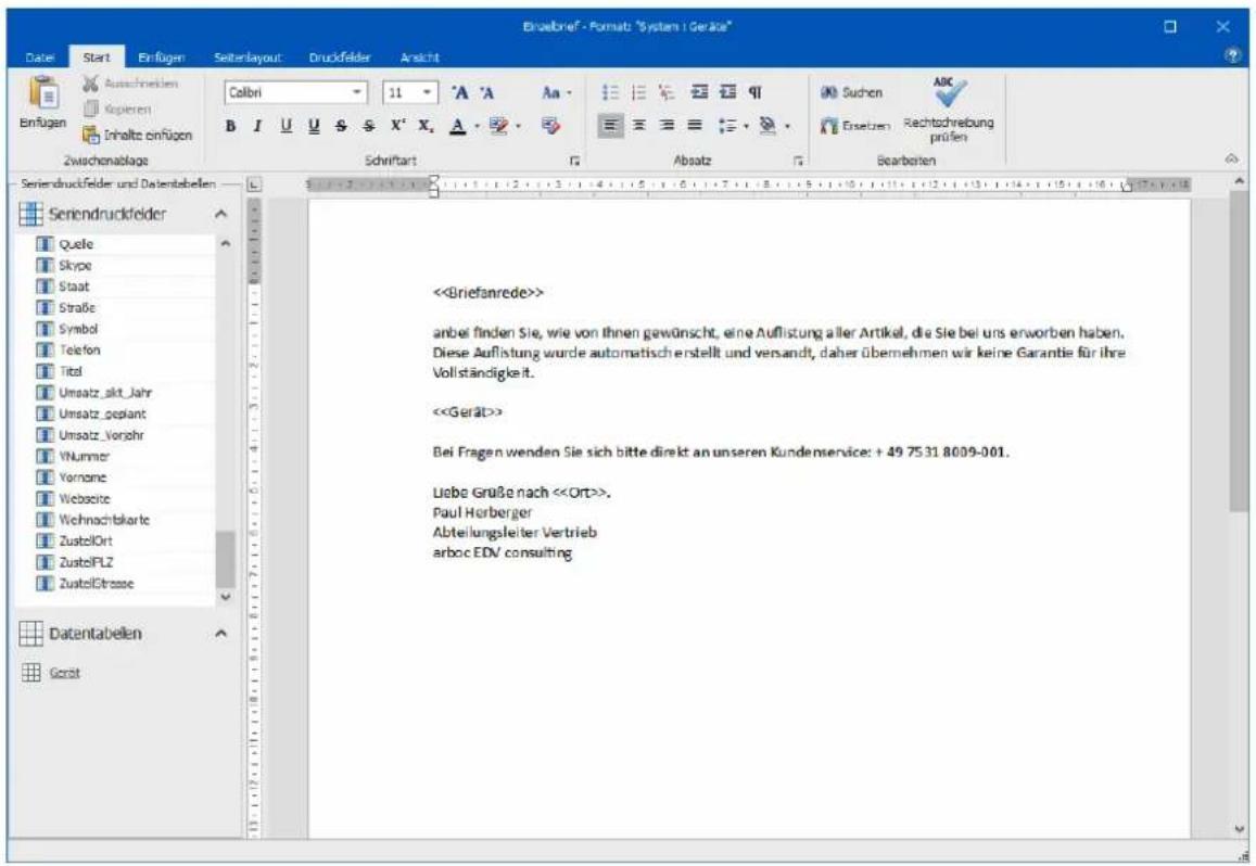 COBRA Adress PLUS 2017 - Text einfügen und formatieren - 4