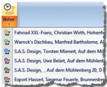 COBRA Adress PLUS 2017 - Bisher-Liste - 1