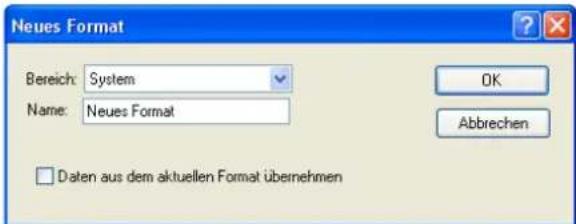 COBRA Adress PLUS 2017 - Ein neues, leeres Format anlegen - 1