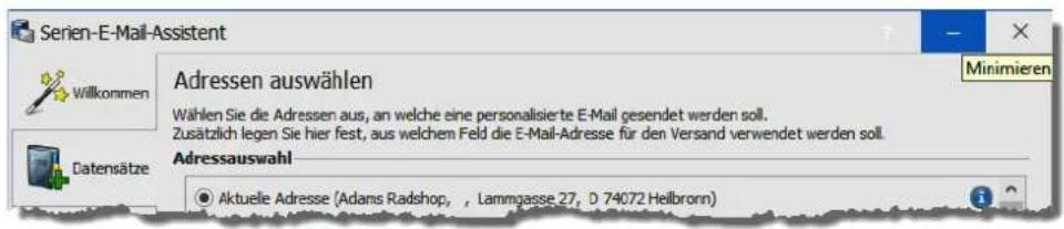 COBRA Adress PLUS 2017 - Schritt 1 – Auswahl - 2