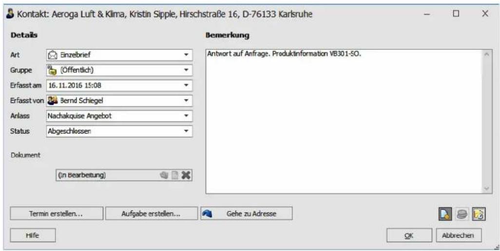COBRA Adress PLUS 2017 - Kontakterfassung beim Einzelbriefversand - 1