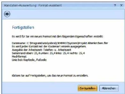COBRA Adress PLUS 2017 - Auswertungen - 6