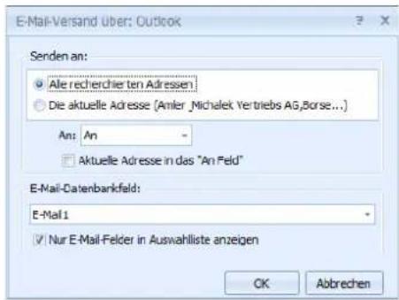 COBRA Adress PLUS 2017 - Nichtpersonalisierte E-Mails versenden - 1
