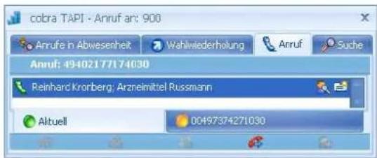 COBRA Adress PLUS 2017 - Ein- und ausgehende Anrufe verwalten - 1
