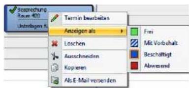 COBRA Adress PLUS 2013 - Kontextmenüs - 1