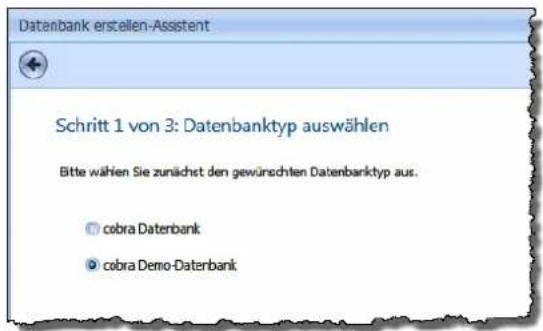 COBRA Adress PLUS 2013 - Legen Sie sich eine Datenbank an - 1