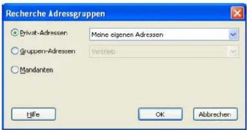 COBRA Adress PLUS 2013 - Adressgruppen recherchieren - 1