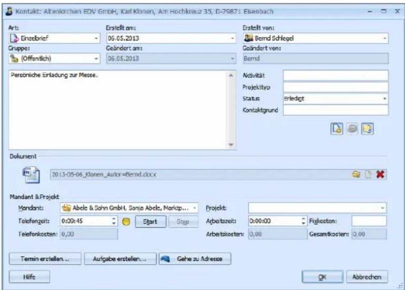 COBRA Adress PLUS 2013 - Neuen Kontakt eintragen - 1