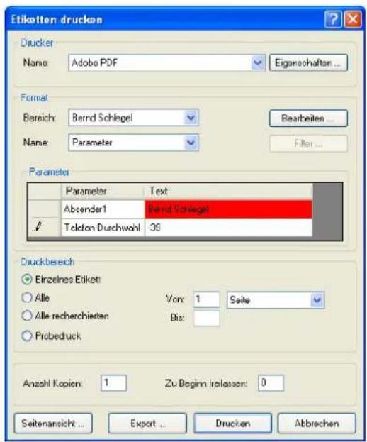 COBRA Adress PLUS 2013 - Etiketten, Karteikarten und Adresslisten drucken - 1