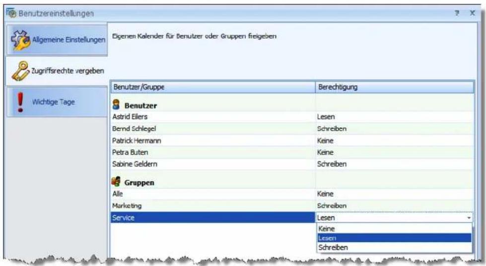 COBRA Adress PLUS 2013 - Zugriffsrechte vergeben - 1