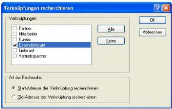 COBRA Adress PLUS 2013 - Adressverknüpfungen recherchieren - 1