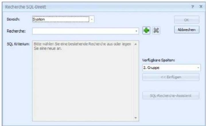 COBRA Adress PLUS 2013 - SQL-Recherche - 1