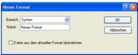 COBRA Adress PLUS 2013 - Ein neues, leeres Format anlegen - 1