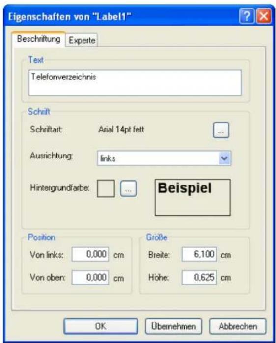 COBRA Adress PLUS 2013 - Beschriftung - 1