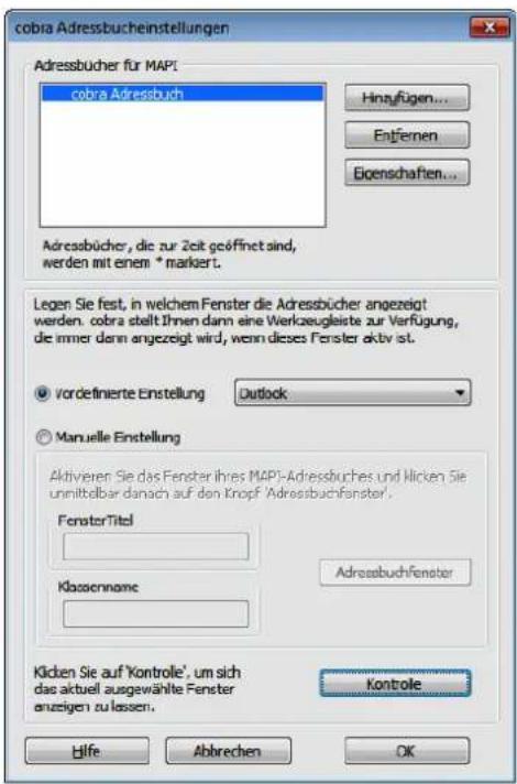 COBRA Adress PLUS 2013 - Ein neues Adressbuch für E-Mail einrichten - 2