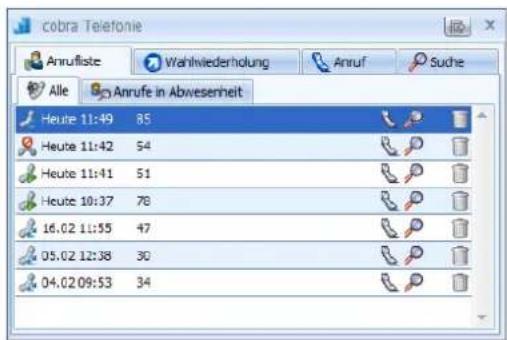 COBRA Adress PLUS 2013 - Anrufer nicht erreicht - 1