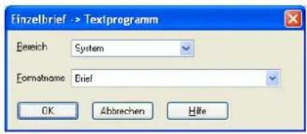 COBRA Adress PLUS 2013 - Einzelbrief verfassen und dabei das Format auswählen - 2