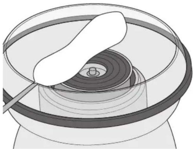 Clas Ohlson SBL-2806 - Zubereitung von Zuckerwatte - 2