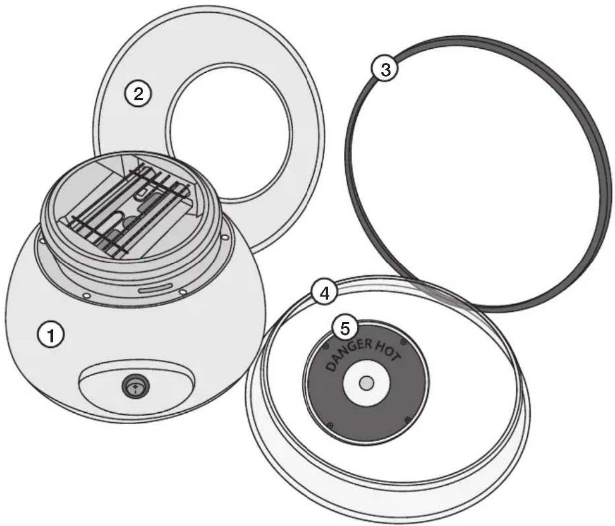 Clas Ohlson SBL-2804-UK - Knappar och funktioner - 1
