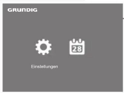 GRUNDIG Einstellungen