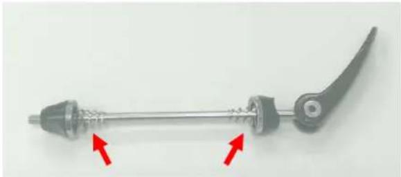 BESV LX1 - Set the quick release (QR) - 1