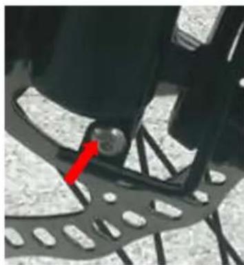 BESV LX1 - Front Fender and Reflector - 5