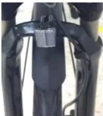 BESV LX1 - Front Fender and Reflector - 8