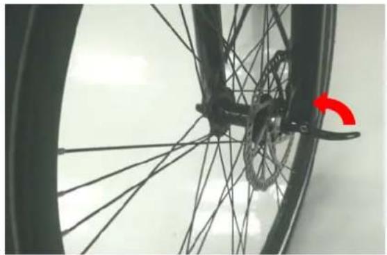 BESV LX1 - Tighten the nut - 1