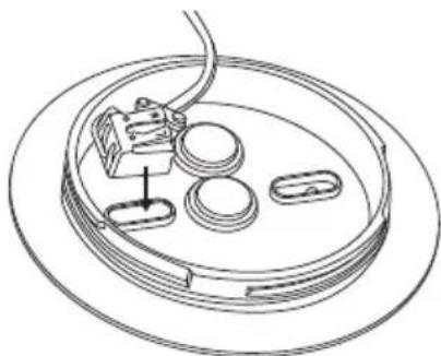 North Light Flush 36-6461 - A) Mounted onto a recessed ceiling pattress - 2