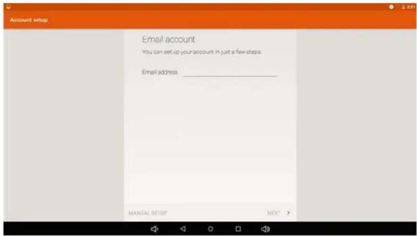 DENVER TIQ-11013 - Einrichten eines E-Mail-Accounts - 1