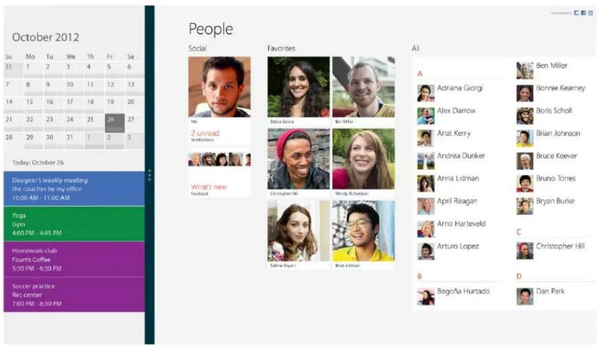 MICROSOFT Windows RT - Apps arbeiten zusammen - 2