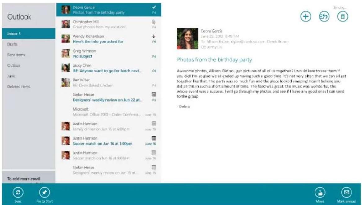 MICROSOFT Windows RT - Apps arbeiten zusammen - 1