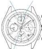 Hugo Boss Dublin 1550042 - Verwendung der Chronographenfunktionen: - 1