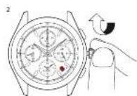 Hugo Boss Detroit 1550008 - Synchronisation der Chronographenzeiger: - 4