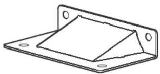 APC AR7700 - Stabilizer Plate for 600/750 mm Wide NetShelter™ SX Cabinets - 4