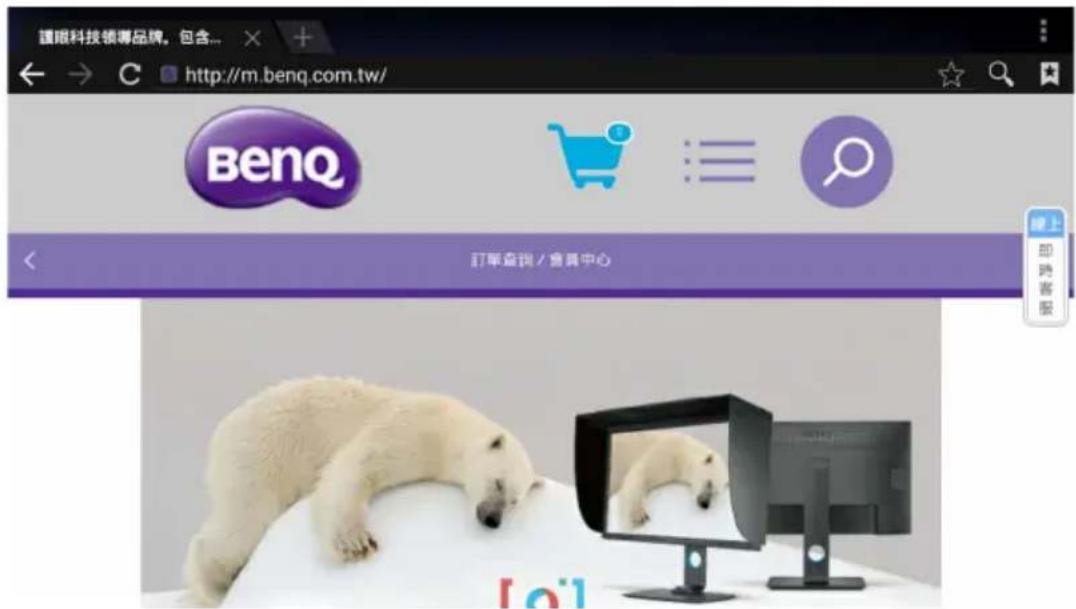BENQ IFP RP653K - Browser - 2