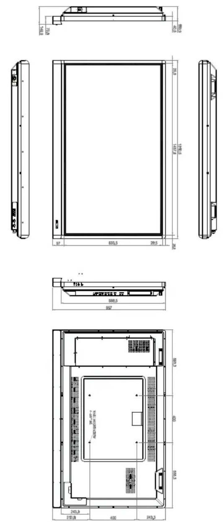BENQ IFP RP653K - Technische Daten - 4