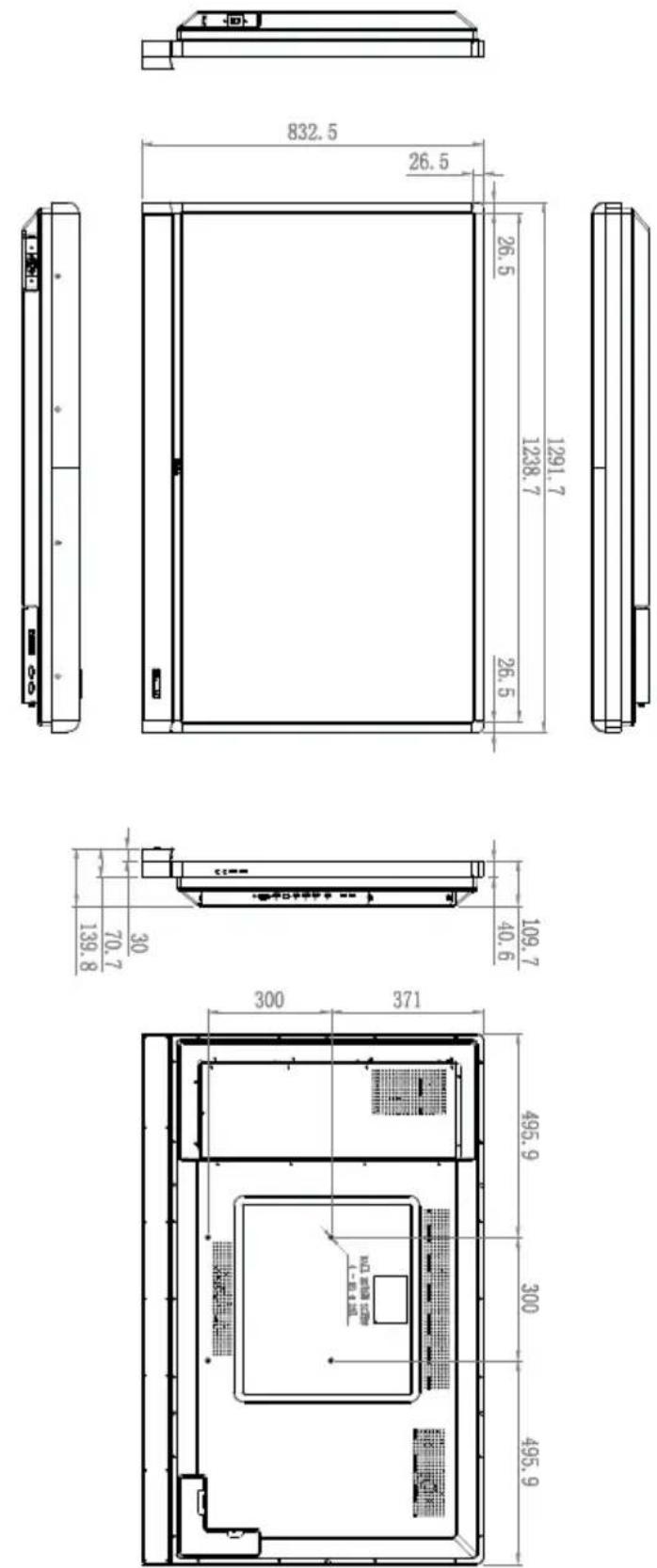 BENQ IFP RP653K - Technische Daten - 3