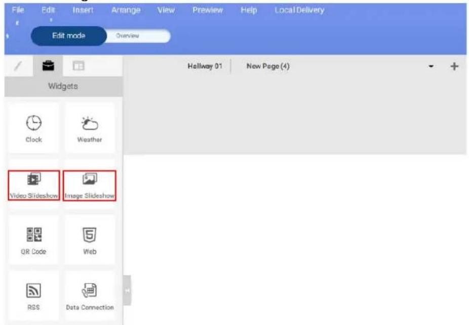 BENQ PL490 - Creating an Image or Video slideshow - 1