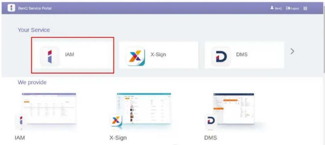 BENQ PL490 - Setting the permission for users - 1