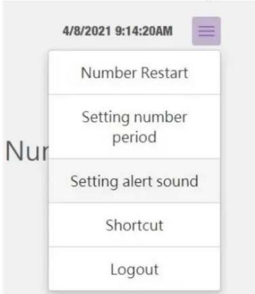 BENQ PL490 - Managing the calling system - 5